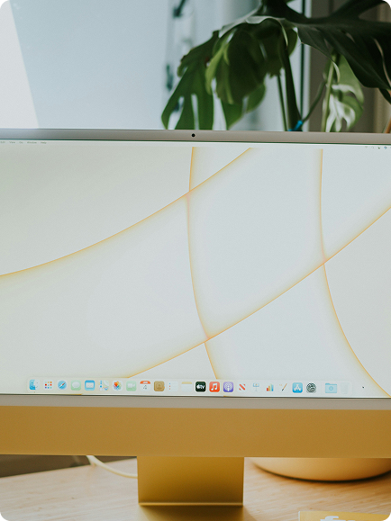 Kore assistant on an iMac